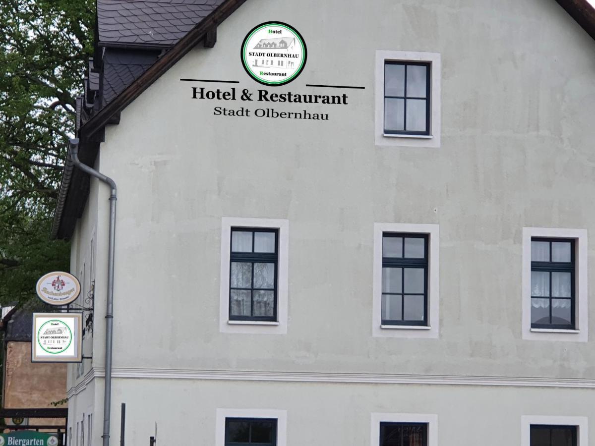 Hotel Stadt Olbernhau Exteriör bild